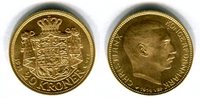 Dänemark 20 Kroner Goldmünze Christian X, 1914 Picture