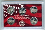 USA Set 1,25 Dollar (5x0,25 Dollar) 50 State Quaters Set 2006 Picture
