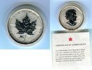 Kanada 5 Dollars Silbermünze Maple Leaf Privy Mark, Monkey, Affe Lunar Picture