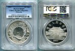 China Volksrepublik, PRC 10 Yuan Silbermünzen Peacocks -