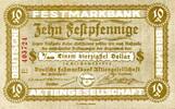 Gutschein Zehn Festpfennige Ein Vierzigstel Dollar Deutsche Festmarkbank Aktiengesellschaft Bremen -