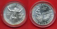 USA 1 Dollar Commemorative Coin Olympiade Atlanta 1996 Rollstuhlfahrer -
