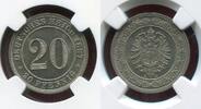 Kaiserreich 20 Pfennig kleiner Adler -