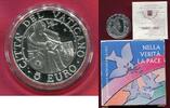 Vatikan 5 Euro Silbermünze Weltfriedenstag - Pontifikat Seiner Heiligkeit Benedikt XVI. -