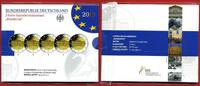 BRD 5 x 2 Euro Gedenkmünzen Sammlermünzenset Bundesrat -