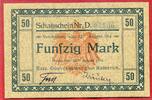 German Colonies Kolonien Kamerun 50 Mark Schatzschein Adler 62 mm -