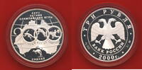 Russland Russia 3 Rubel Roubles XXVII. Olympische Sommerspiele 2000 in Sydney -