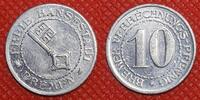 Bremen Notgeld Emergency Token 10 Verrechnungs Pfennig Notgeld Stadtwappen -