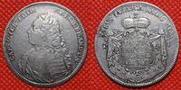 Brandenburg Ansbach 1/2 Taler Karl Wilhelm Friedrich Carl 1729 - 1757 RR Sehr Selten -