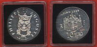 Frankreich 10 Euro Gedenkmünze Philipp II August -