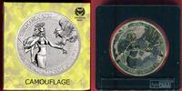 Germania Mint 5 Mark CAMOUFLAGE - oliv - 1 Unze -