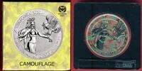 Germania Mint 5 Mark CAMOUFLAGE - pastell-bunt - 1 Unze -
