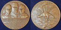 Bronzemedaille 1914 Datiert Deutschland Kaiserreich 1. Weltkrieg Karl Goetz Auf den Tod von Admiral Graf Spee und seinen Söhnen Falklandinseln Gu...