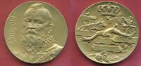 Kaiserreich Deutschland Bayern Bronze Gußmedaille Prinzregent Luitpold 100 Jahre Königreich Bayern Stammbaum Karl Goetz Medaille -