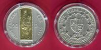Andorra 20 Diners  Bimetall Silber Gold Ramon Berenguer III.- Die offiziellen ECUs