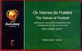 Portugal 3 x 8 Euro Silbermünzen Fußball-Europameisterschaft 2004 - The Values of Football -