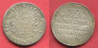 Freie und Hansestadt Hamburg Germany 32 Schilling Ein Jahres Typ One Year Type -