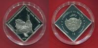 Palau 1 Dollar versilberte Viereckmünze 2000 Jahre Teutoburger Schlacht -
