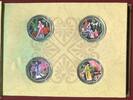 China, Volksrepublik 4 x 10 Yuan A Dream of Red Mansions - Der Traum der roten Kammer -