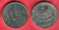 Polen, Poland, Polska 10.000 Zloty Silber Gedenkmünze Papst Johannes Paul II, Jan Pawel ll -