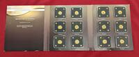 Tschad 12 x 3000 Francs CFA Set - jeweils 1/500 Unze 2019 Bullion Coins of the World - Springbok, Kangaroo, Maple Leaf & Panda etc. BU with box, ...