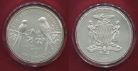 Zambia Sambia 250 Kwacha Red-Breasted Swallow Schwalbe Sehr Selten Rare -