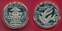 Vatikan 5 Euro Silbergedenkmünze Sedisvakanz -