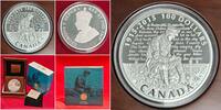 Kanada Canada 100 Dollars 10 Ounces Silver 1. Weltkrieg 100 Years Poem In Flanders Fields -