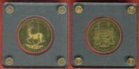 Tschad 5000 Francs CFA Buillion Coins of the World - Springbock - African Springbok -