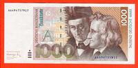 BRD, Deutsche Bundesbank 1000 DM Deutsche Mark Gebrüder Grimm - Serie AA...9Z7 -