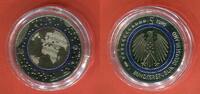 Bundesrepublik Deutschland 5 Euro Münze Blauer Planet Erde Polymerring - Prägestätte Hamburg ohne Originalbox -