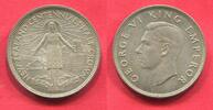 Neuseeland New Zealand Half Crown 1940 NEW ZEALAND CENTENNIAL Georg VI. AU min lines