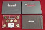 USA, Kanada, China, Australien, Somalia, Gabun 5 x 1 Unze Silber, 1 x 30 g Wallstreet Collection - The First Rhodium Edition -