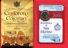 San Marino 2 Euro Gedenkmünze Christopher Kolumbus - 500 Jahre -