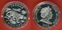 Cook Islands 5 Dollars Gefährdete Tierwelt - Jaguar -