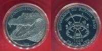 Burkina Faso 1000 Francs CFA Silbermünze Le Crocodile Sacré - The Holy Crocodile -