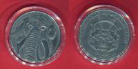 Burkina Faso 1000 Francs CFA Silbermünze Mammoth - Mammuth - sehr kleine Auflage - RAR! -