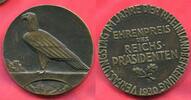Deutschland Weimarer Republik Germany Bronzemedaille Ehrenpreis des Reichspräsidenten Jahr 1930 Rheinlandräumung Verfasssungstag -