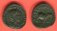 Römische Kaiserzeit Sesterz Otacilia Severa , Nilpferd 1000 Jahrfeier Rom Millennial celebration Rome -