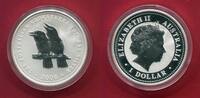 1 Dollar Silbermünze 2006 Australien Kookaburra (1 oz) Stempelglanz in Kapsel