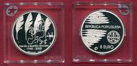 Portugal 8 Euro Silbermünze 60 Jahre Ende des zweiten Weltkriegs in Europa (1945-2005) -