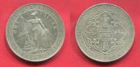Great Britain Hong Kong Trade $ Dollar Handelsdollar Hong Kong Multilingual Issue Bombay Mint -