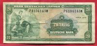 Bundesrepublik Deutschland Western Germany 20 DM Bank Deutscher Länder -