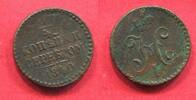 Russland Russia 3 Kopecks Kopeken Kaiser Tsar Zar Nikolaus I. (1826 - 1855) -