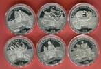 Cook Islands 6 x 10 Dollar Silbermünzen, je 1/2 oz Silber Die Geschichte des Silbers - Sammlung -