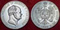 Brandenburg Preußen Königreich 2 Taler Doppeltaler Champagnertaler Frederick William IV 1840-1861 Friedrich Wilhelm -