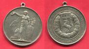 Deutschland Kaiserreich Germany Stuttgart Silbermedaille mit Öse Deutsches Bundesschießen Stuttgart Schützenmedaille Shooting Medal -