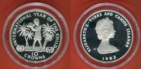 Turks and Caicos Islands Inseln 10 Crowns Internationales Jahr des Kindes Year of the Child UNICEF -