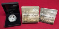 Alderney 5 Pounds Silbermünze The 70th Anniversary of D-Day -