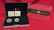 Kanada 2 x 20 Dollar Silbermünze teilcoloriert Aircraft of the First World War - inklusive zwei der drei Ausgaben -